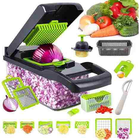 16 in 1 Multifunctional Vegetable Chopper & Slicer