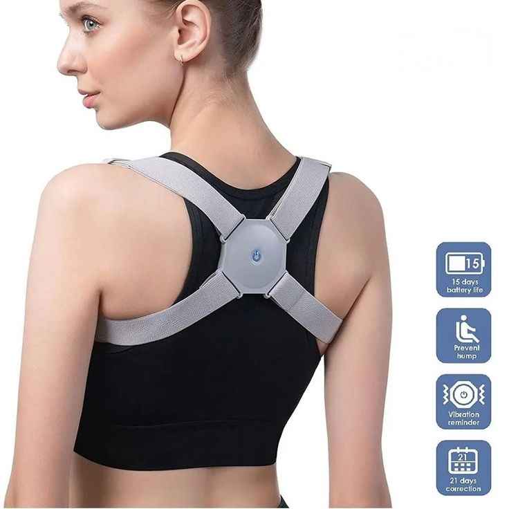 Adjustable Spine Back Support Posture Corrector Sensor Corrector