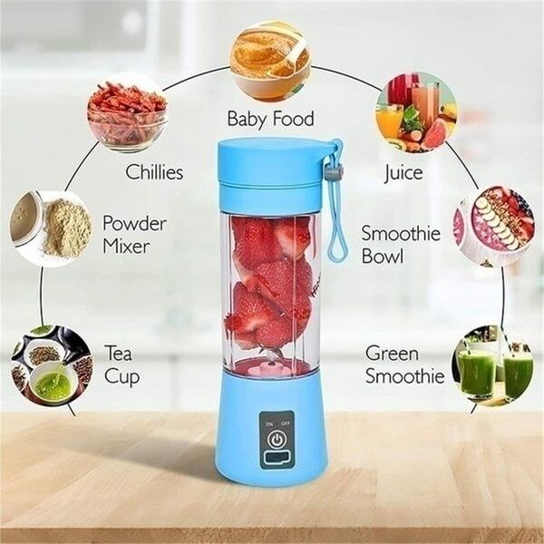Portable USB Rechargeable Juicer Blender