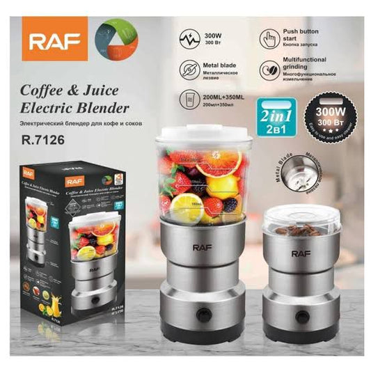 2 in 1 RAF Coffee And Juice Electric Blender