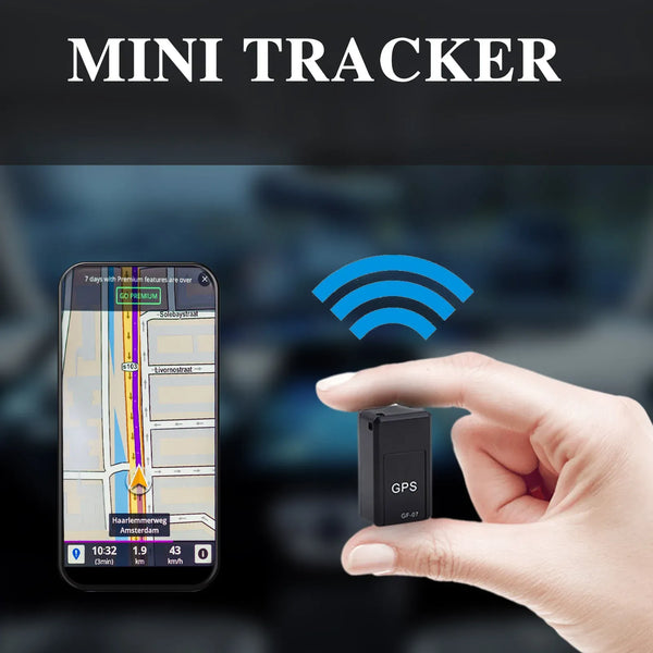GF-07 Enhanced Magnetic Mini GPS Tracker – Real-Time Locator for Vehicles, Assets, and Personal Safety