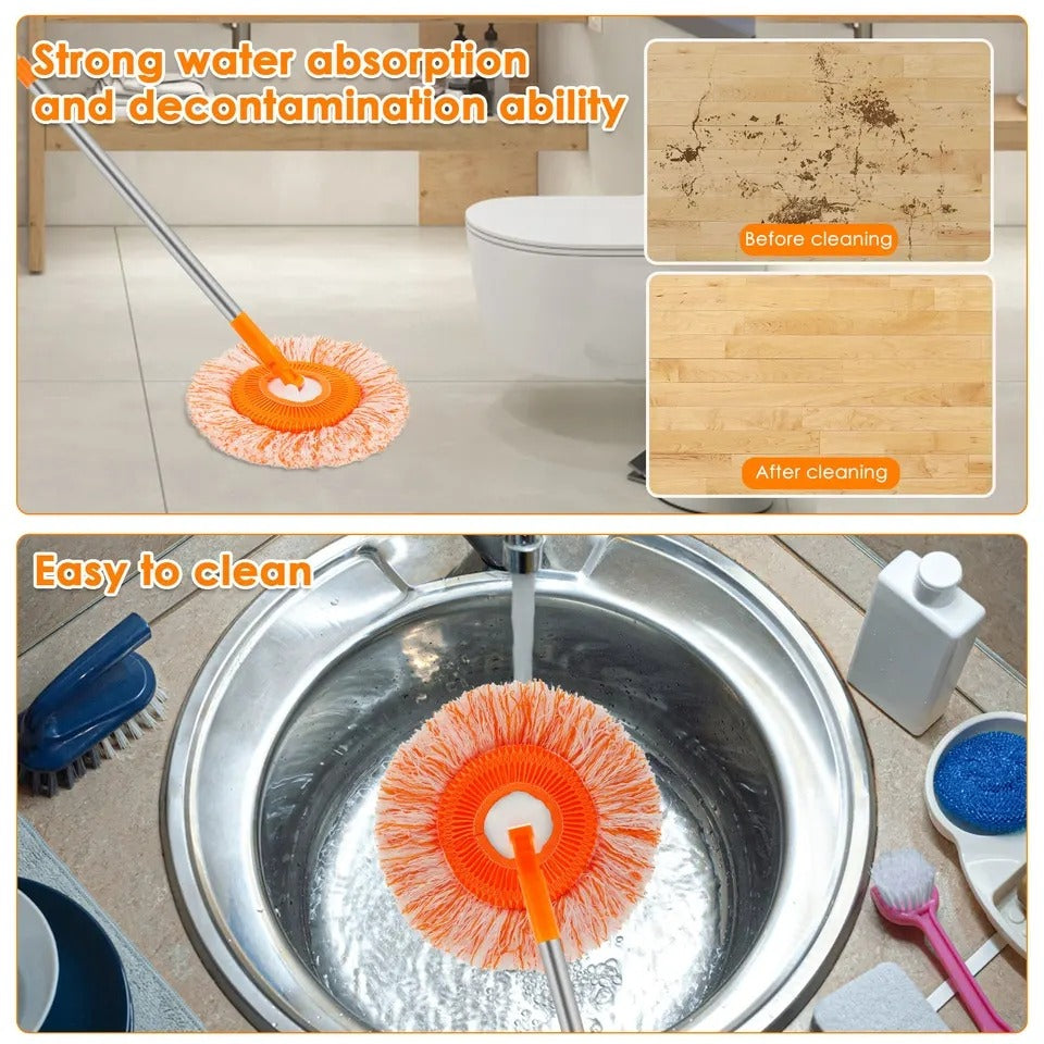 360° Rotating Microfiber Mop