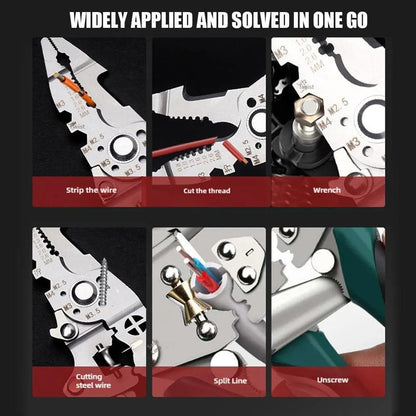 6 In 1 Plier Multi Functional Compact And Versatile Iron Tool