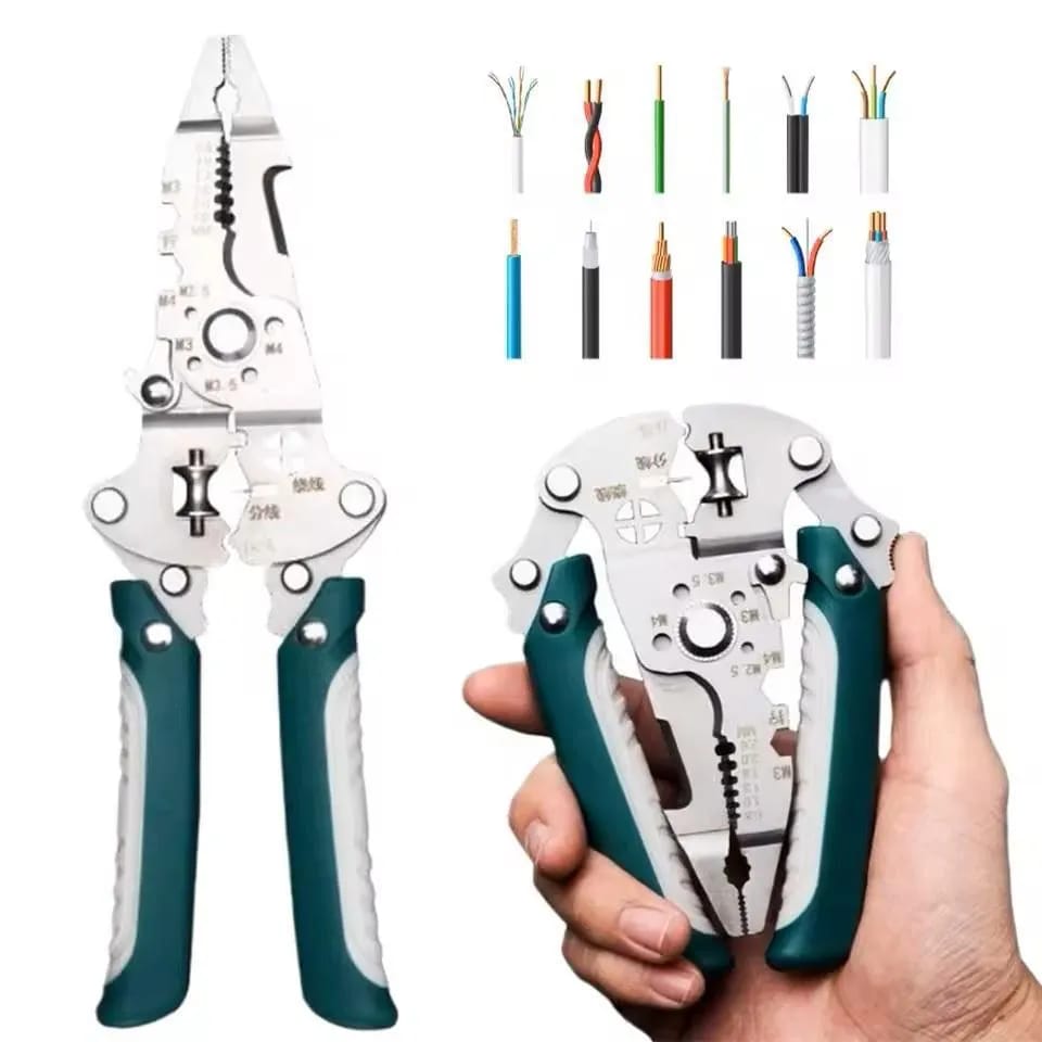 6 In 1 Plier Multi Functional Compact And Versatile Iron Tool