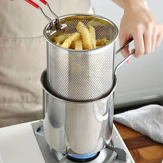 Stainless Steel  Deep Fryer Pot
