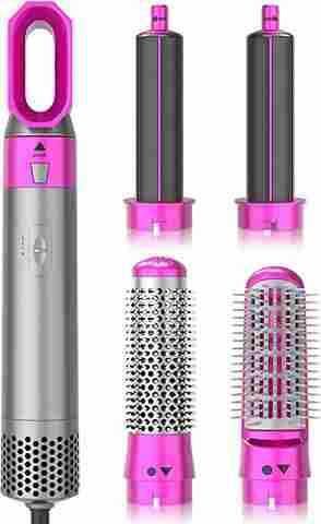 5 in 1 Electric Hair Dryer & Styler Brush & Hot Air Styler for Women