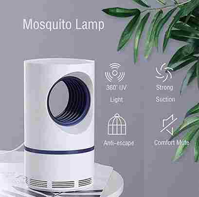 Electric Mosquito Killer - UV LED Mosquito Trap Lamp