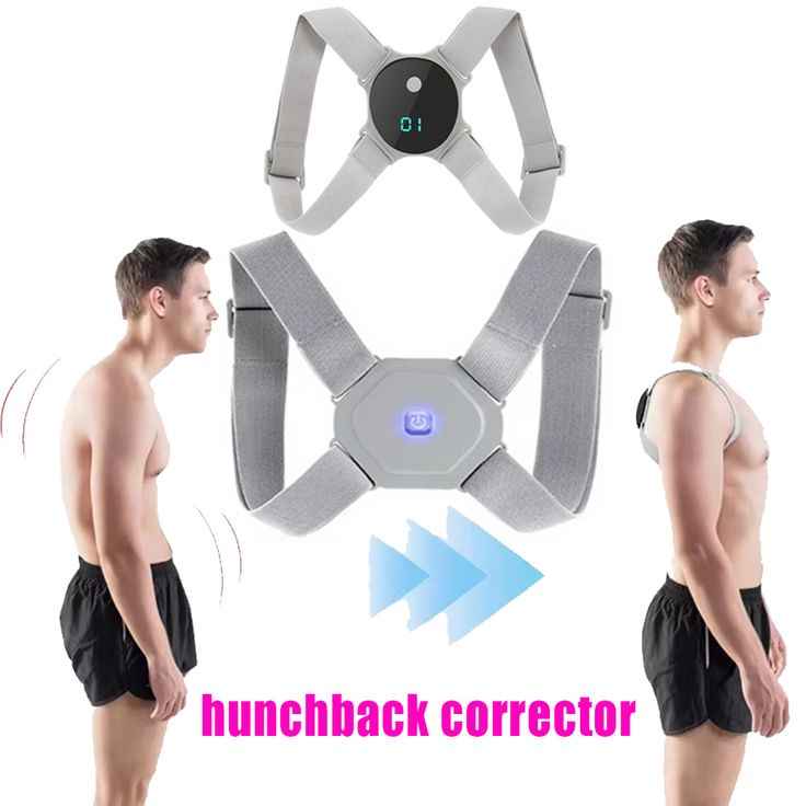 Adjustable Spine Back Support Posture Corrector Sensor Corrector