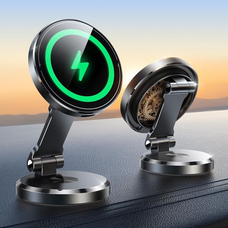 Dual-Sided Magnetic Car Phone Holder
