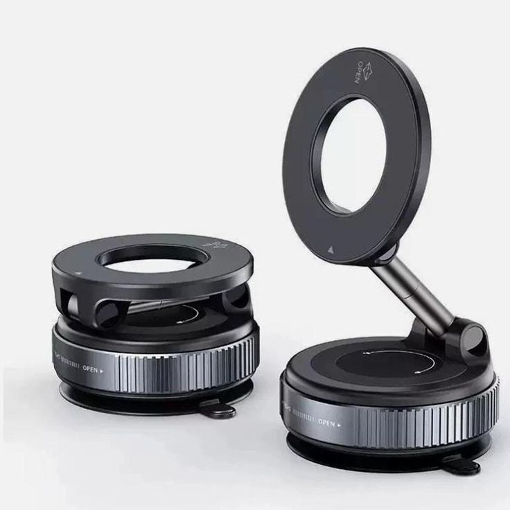 Dual-Sided Magnetic Car Phone Holder