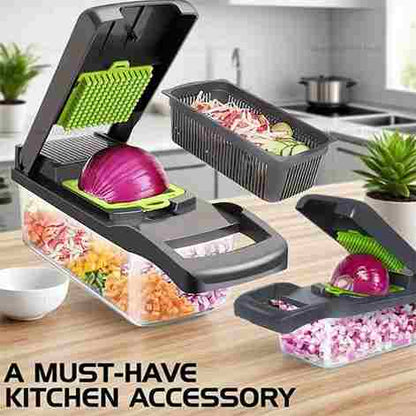 16 in 1 Multifunctional Vegetable Chopper & Slicer