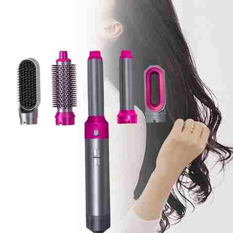 5 in 1 Electric Hair Dryer & Styler Brush & Hot Air Styler for Women