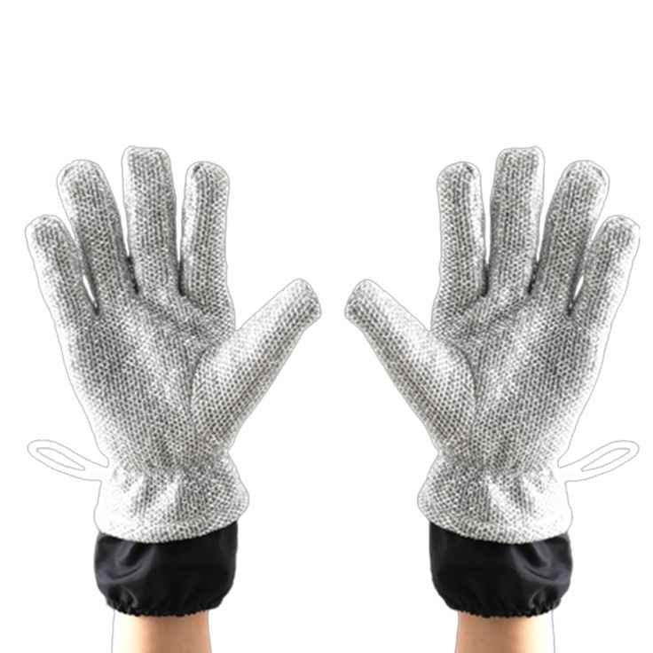Aluminum Wire Mesh Kitchen Cleaning Gloves