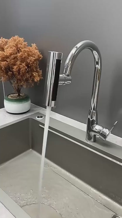 Multifunctional Kitchen Sink Waterfall Faucet