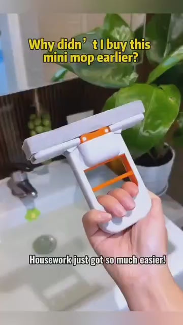 Foldable Desktop Mini Sponge Mop